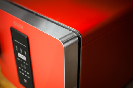 Piec konwekcyjny szybkiego gotowania ogrzewanie nadmuchowe cyfrowy panel sterowania 3,6 kW 230V 397x598x410 mm QUICK 1 RED