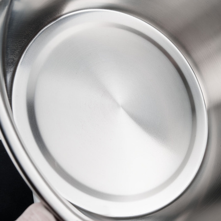 Miska kuchenna, stalowa, satynowana, Ø 300 mm, V 7 l