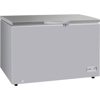 Zamrażarka skrzyniowa z pokrywą ze stali nierdzewnej, Gredil, V 282 l
