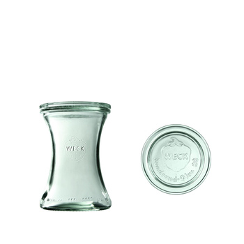 Słoik 370 ml, z pokrywką, Deli, 6 szt.