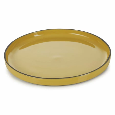 Talerz płaski 26 cm kurkuma CARACTERE