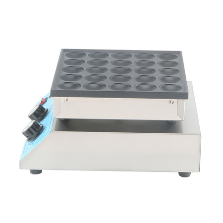 Gofrownica elektryczna do poffertjes mini naleśników holenderskich 25 sztuk