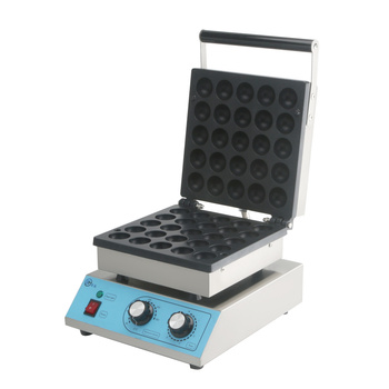 Gofrownica elektryczna mini kulki 25 sztuk