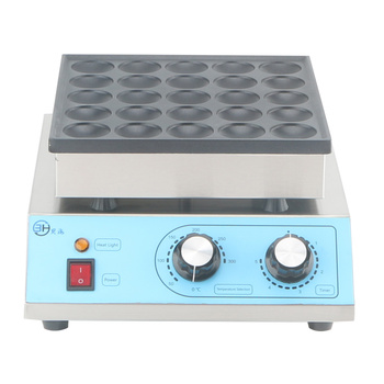 Gofrownica elektryczna do poffertjes mini naleśników holenderskich 25 sztuk