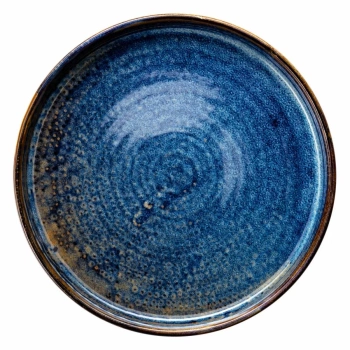 DEEP BLUE Talerz płaski 18 cm
