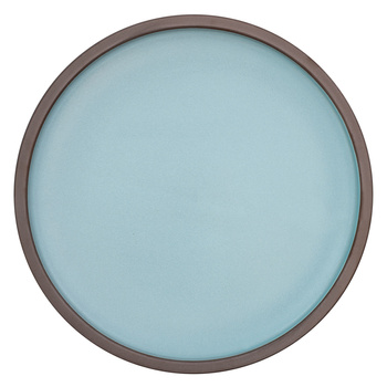 CHOCO Talerz płaski 26 cm niebieski